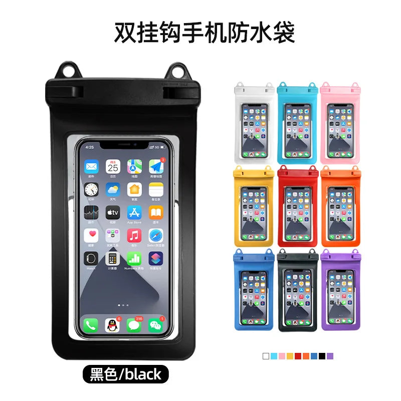 Waterproof Phone Case – Swimming & Diving Dry Bag 
 7.4 inch