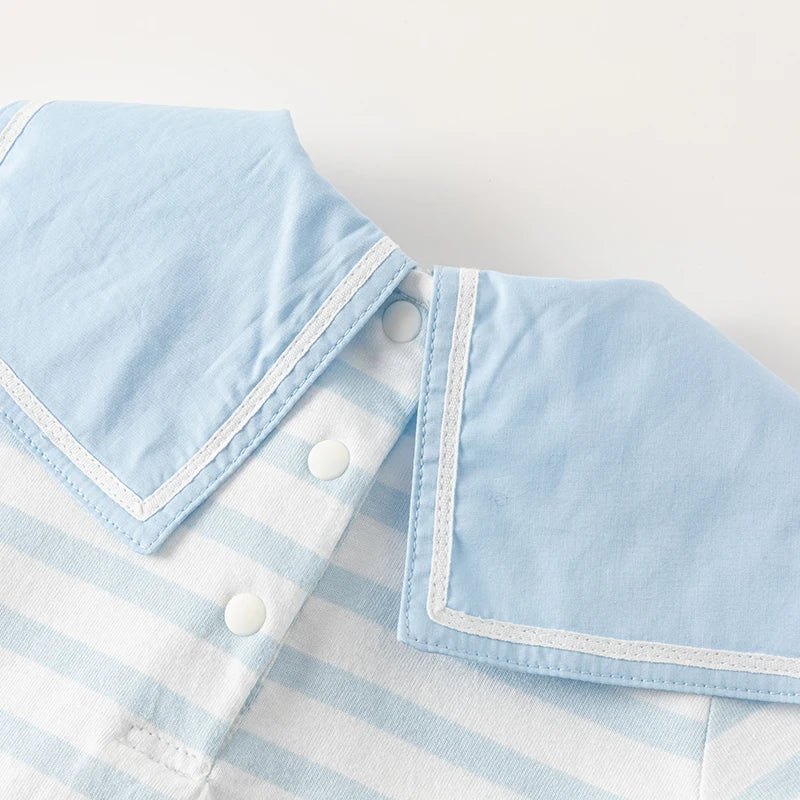 Dave Bella Brand Navy Style Baby Boys Romper