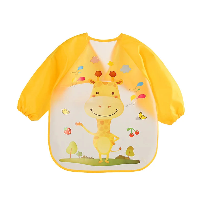 Kids Long Sleeve Feeding Bib