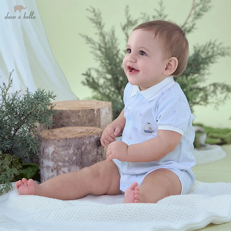 Dave Bella Brand Comfortable Cotton Baby Jumpsuit