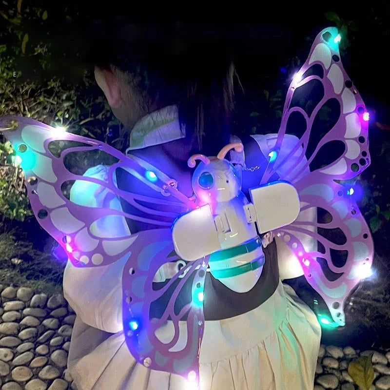 Electric Light-Up Butterfly Fairy Wings for Kids