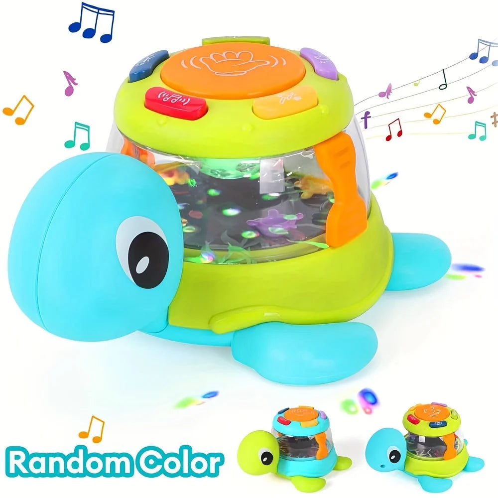 Kids Musical Turtle & Crab Drum Toy – Early Learning Gift