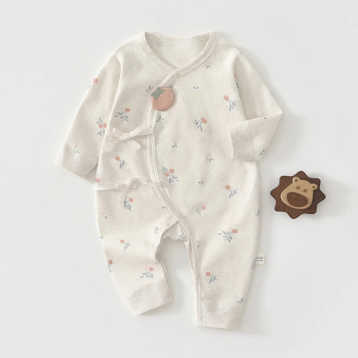 Unisex Baby Cotton Jumpsuit – Spring & Autumn (Newborn)