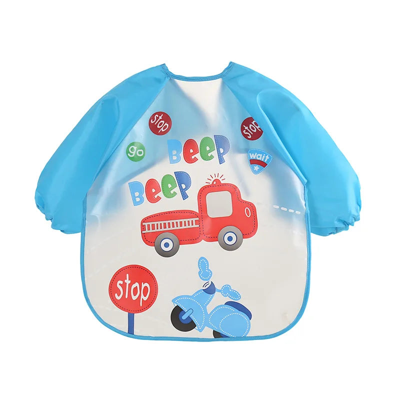 Kids Long Sleeve Feeding Bib