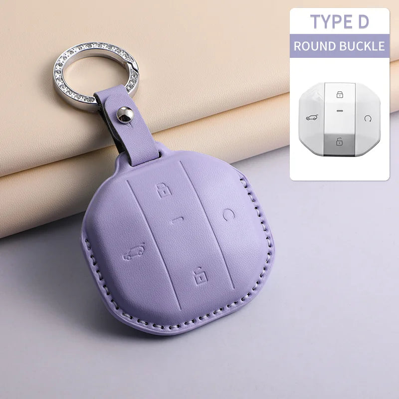 For Jetour Freedom T1 Jetour Smart Remote Key Cover Case Leather