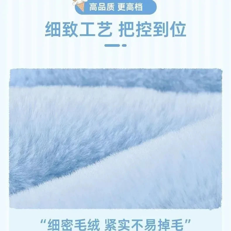 Cute winter hat with integrated neck scarf and ear protection, thick, warm, and perfect gift for kids.