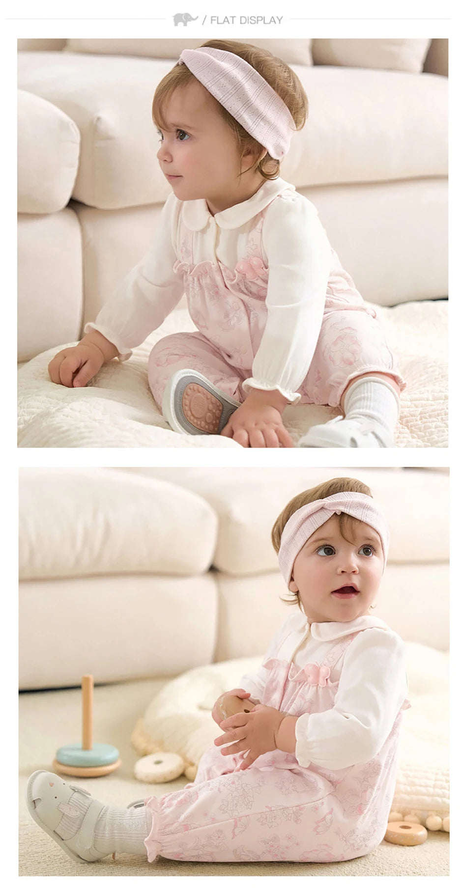 Dave Bella Brand Newborn Cotton Printed Cute Romper Baby Princess