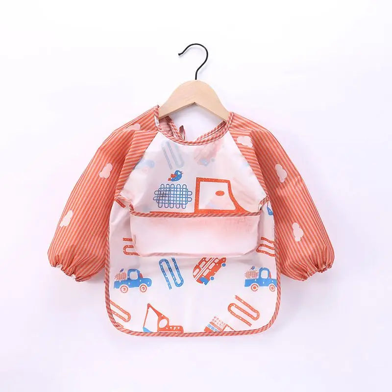 Kids Long Sleeve Feeding Bib