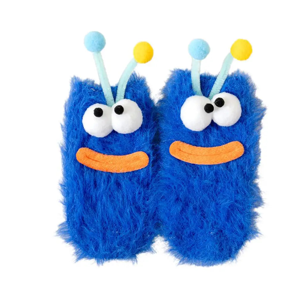 Kids Winter Cartoon Animal Socks – Warm & Thick