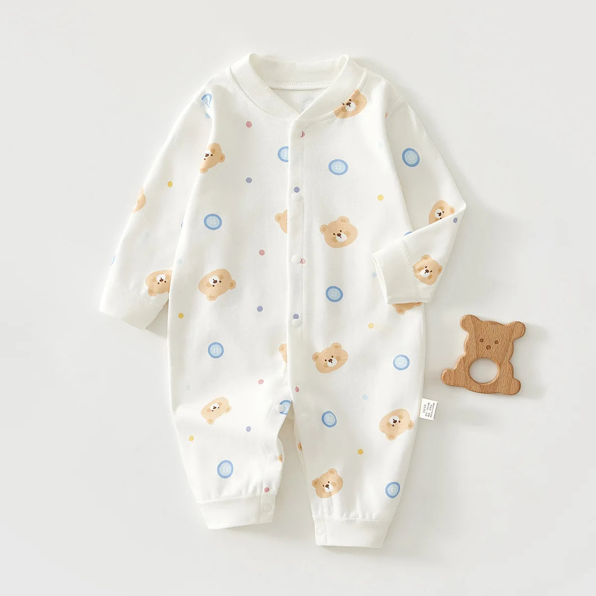 Soft Cotton Baby Climbing Romper – 0-18M