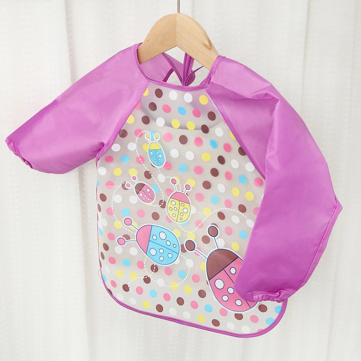 Kids Long Sleeve Feeding Bib