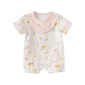 Dave Bella Brand Baby Jumpsuit , Cute Cartoon Animal Print