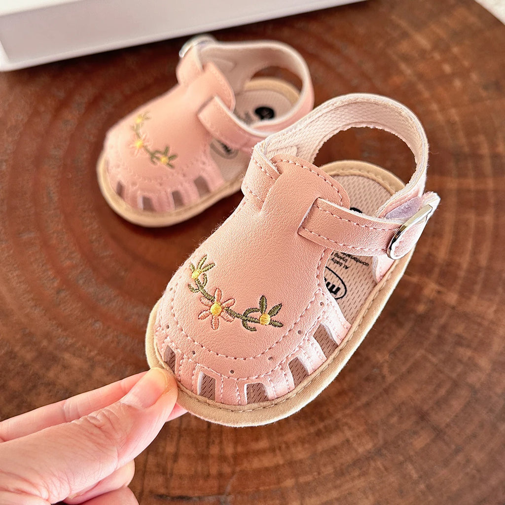Infant Baby Sandals Summer Baby Flat Shoes Newborn