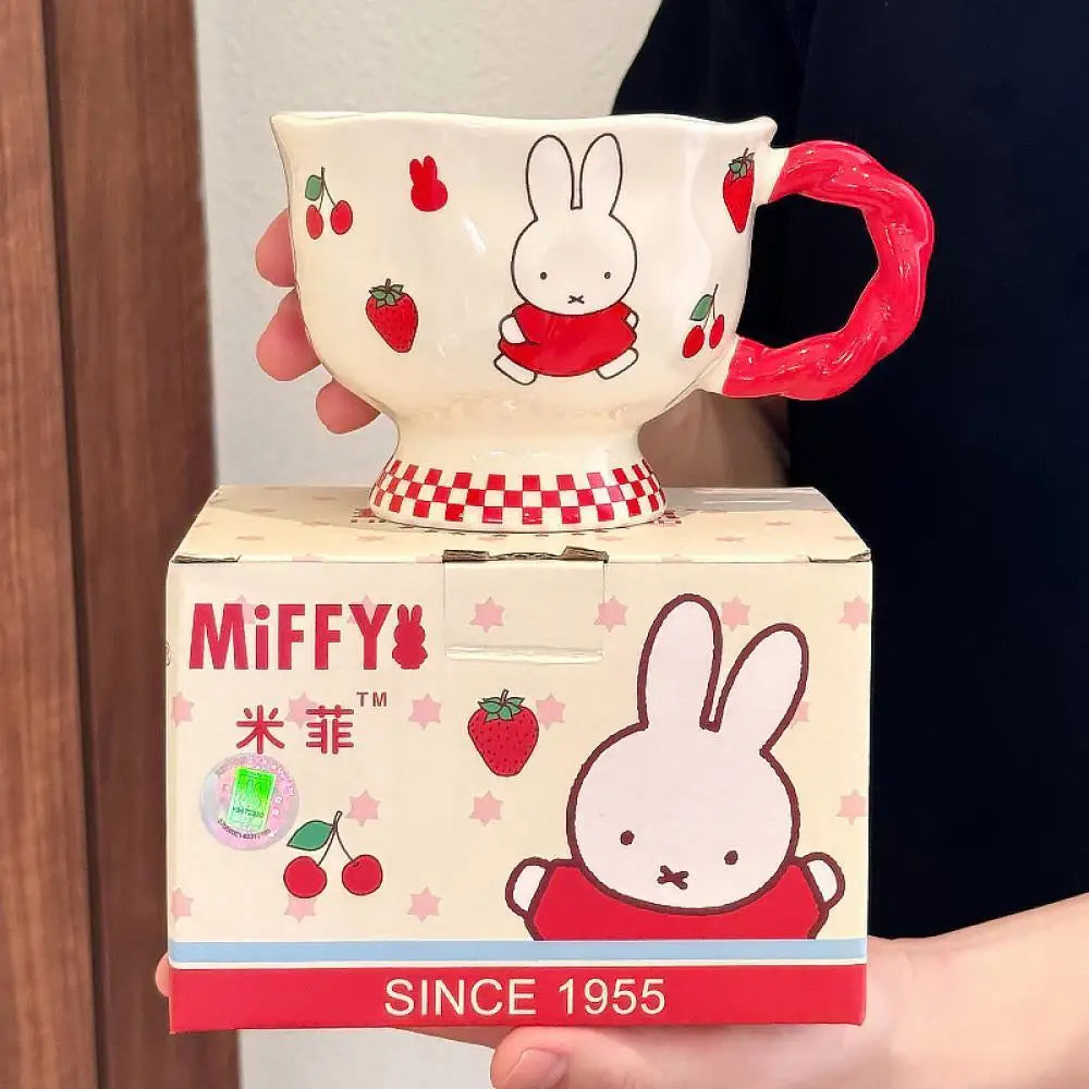 Miffy Mug Cute Anime Cartoon