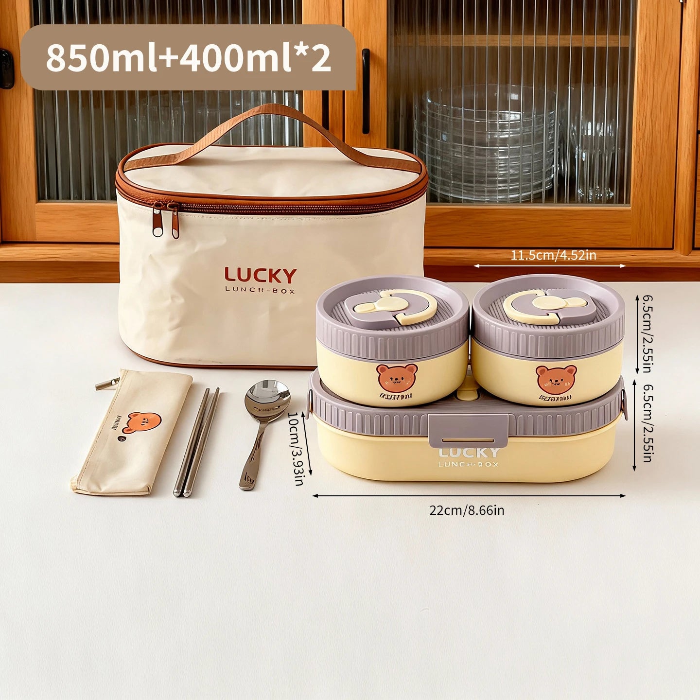 Heatable Stainless Steel Lunch box
