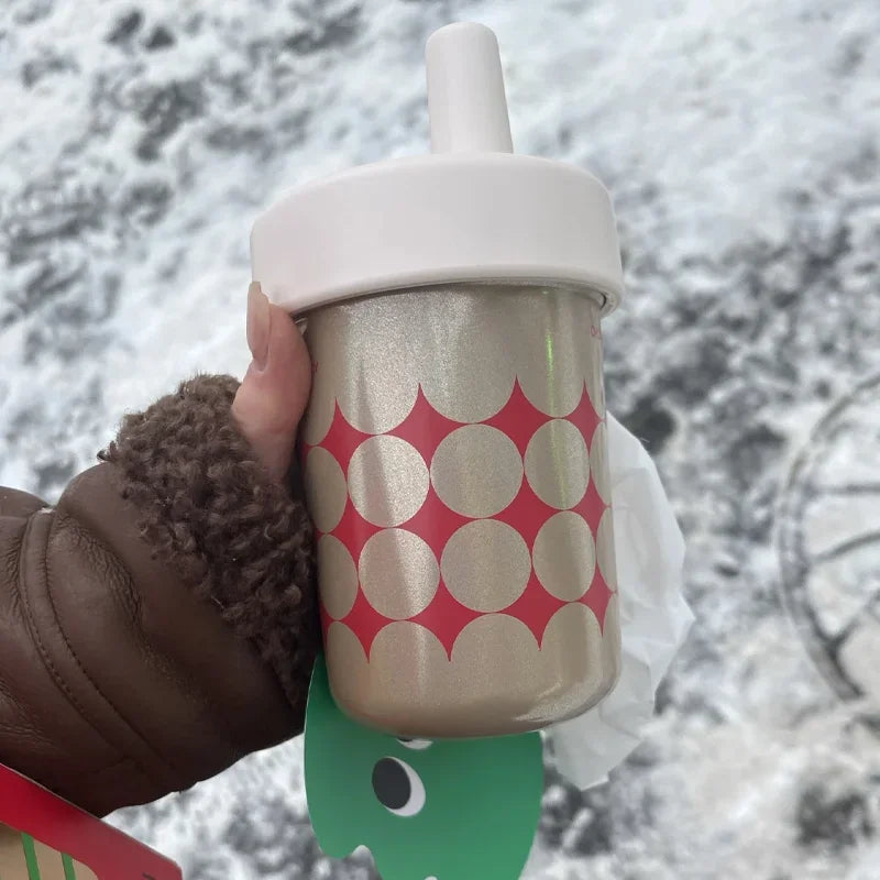 Chakolab Bobo Thermos Cup 485ML Stainless Steel Inner Pot Coffee Cup With Lifting Rope Camping Office Cup Desktop