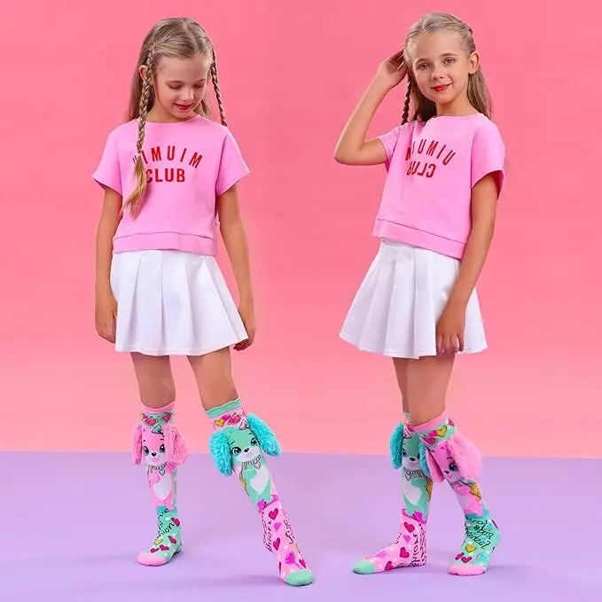 Crazy Kids Knee-High Socks – Cute & Fun
