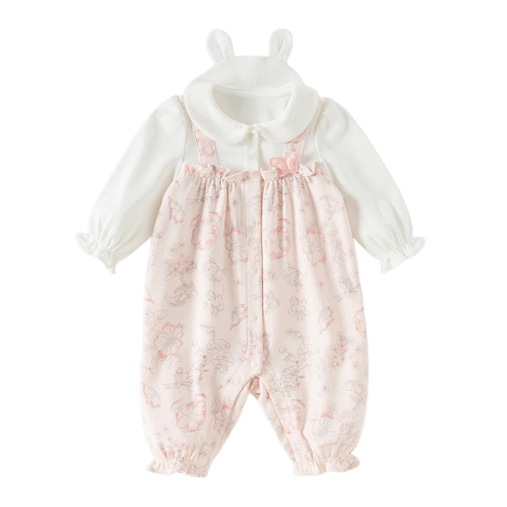 Dave Bella Brand Newborn Cotton Printed Cute Romper Baby Princess