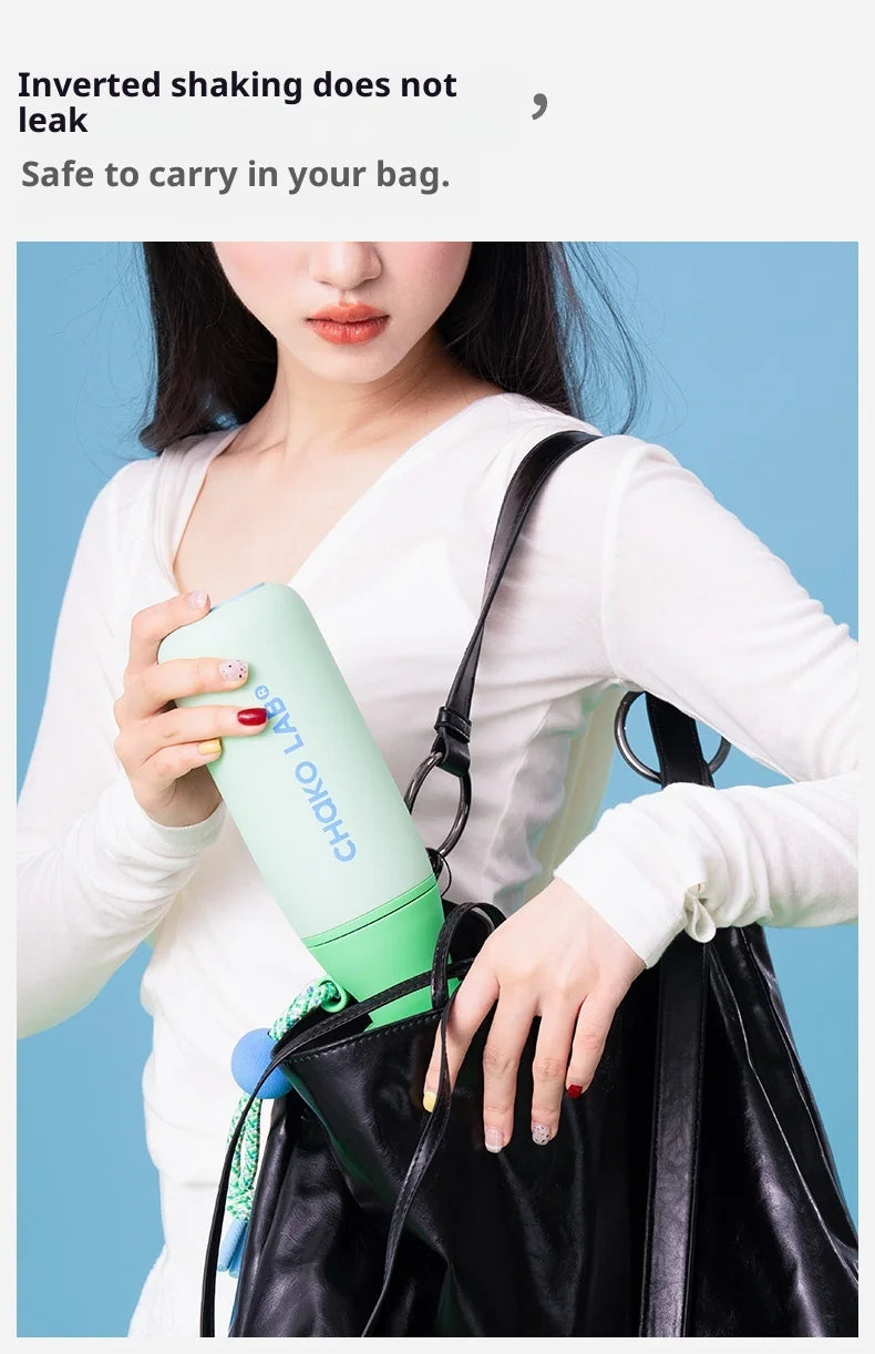 Chakolab 520MLStainless Steel Thermos Cup Large Capacity For Water Milk Coffee Cup Outdoor Camping Water Glasses For Winter