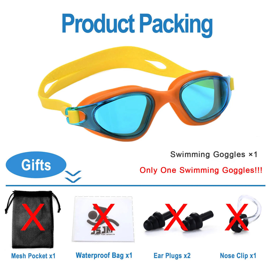 Unisex Swimming Goggles – Anti-Fog Swim Glasses