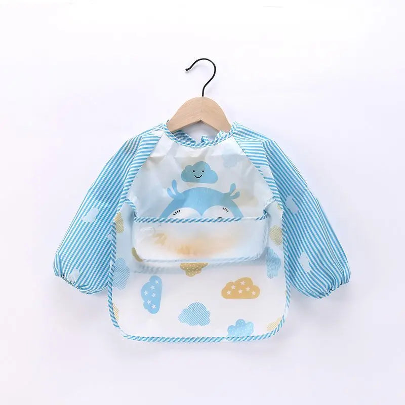 Kids Long Sleeve Feeding Bib