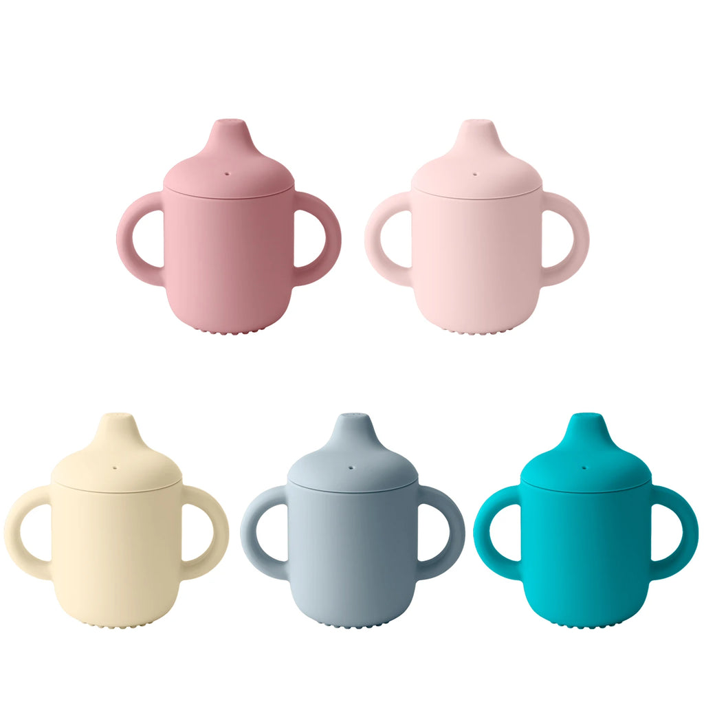 Soft Silicone Drinking Training Cup for Babies & Toddlers