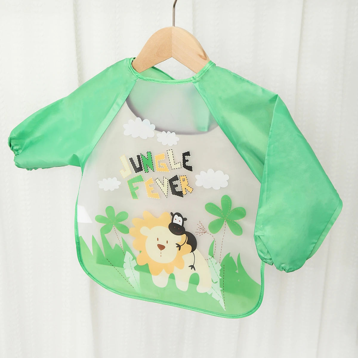 Kids Long Sleeve Feeding Bib