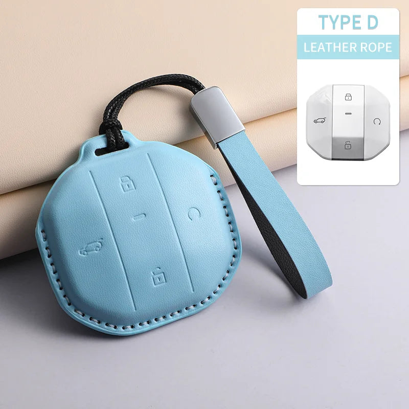 For Jetour Freedom T1 Jetour Smart Remote Key Cover Case Leather