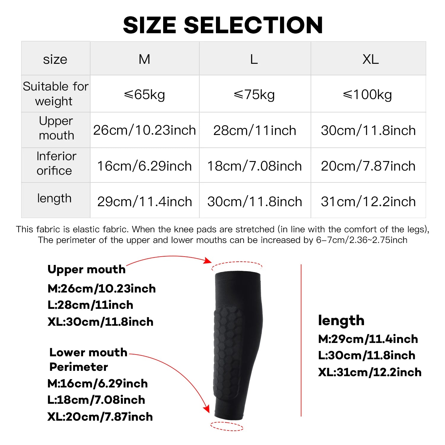 1Pcs Football shin sleeve with protective padding—comfortable, flexible, and perfect for football training and matches
