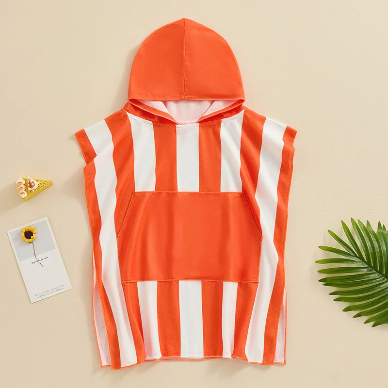 Kid Summer Cape Hooded Beach Towel Soft For kids