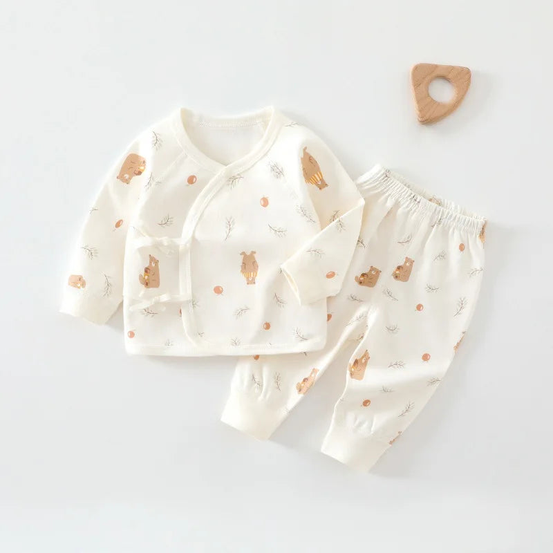 Baby Long Sleeve Cartoon Set | 0-6M