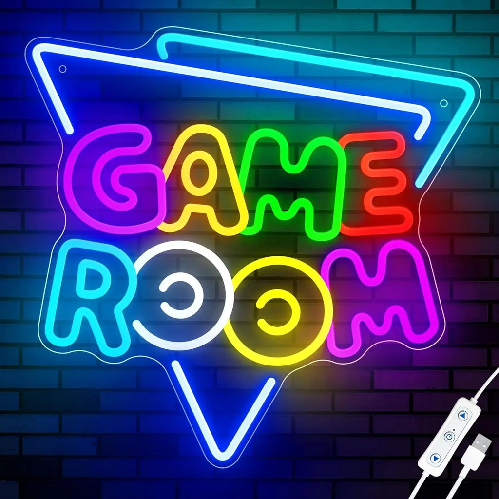 Game Zone Neon Decoration  LED well Light