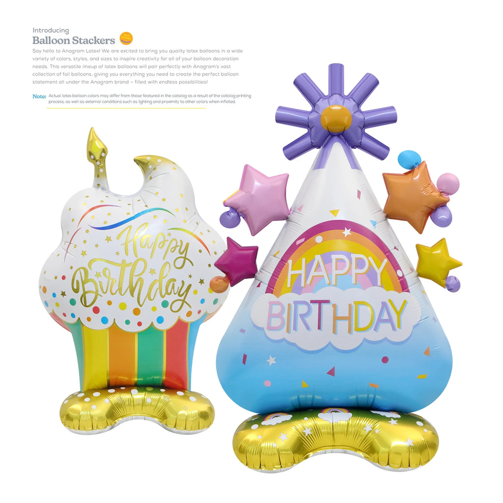 Birthday Party 4D Cake Balloon Decoration
