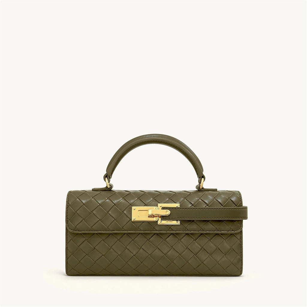 JW PEI Keyla Woven Texture Vegan Leather Crossbody Bag