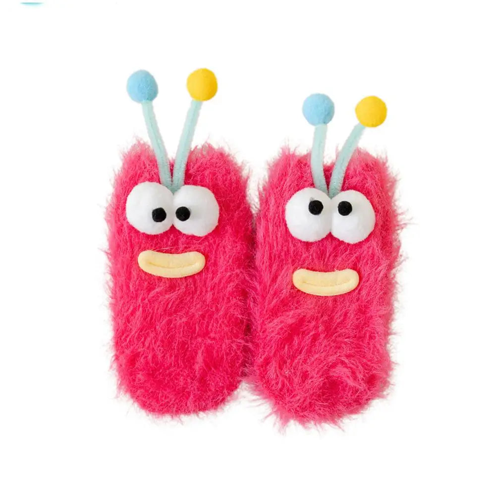 Kids Winter Cartoon Animal Socks – Warm & Thick