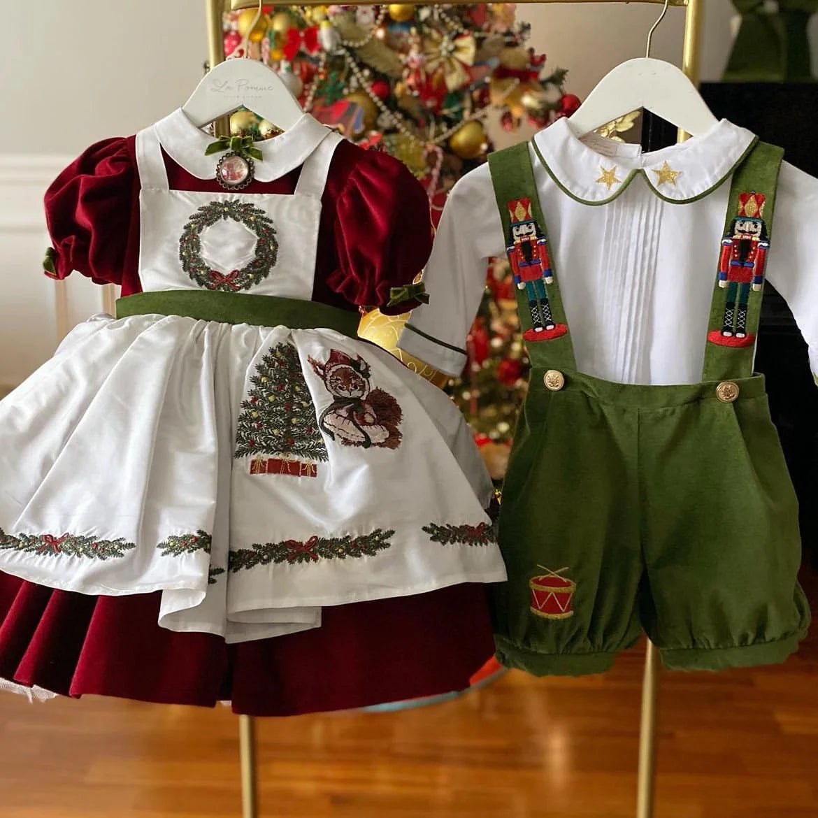 Spanish Vintage Princess Dress for Girls & Boys