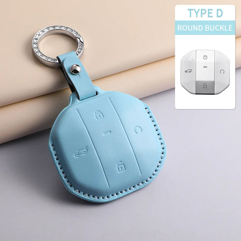 For Jetour Freedom T1 Jetour Smart Remote Key Cover Case Leather