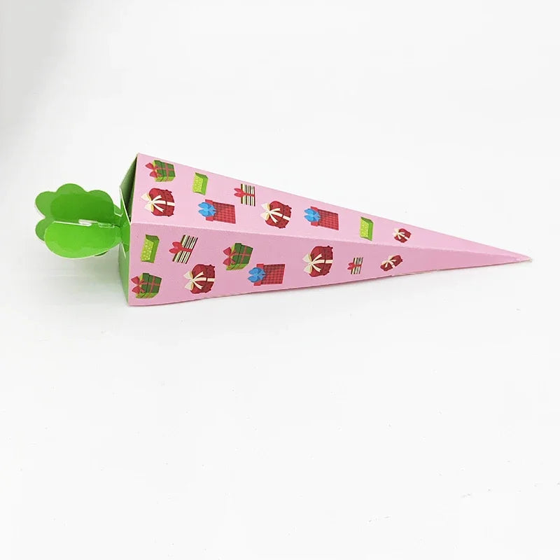 25PCS Ice Cream Cone Candy Boxes – Cute Party Favor Packaging