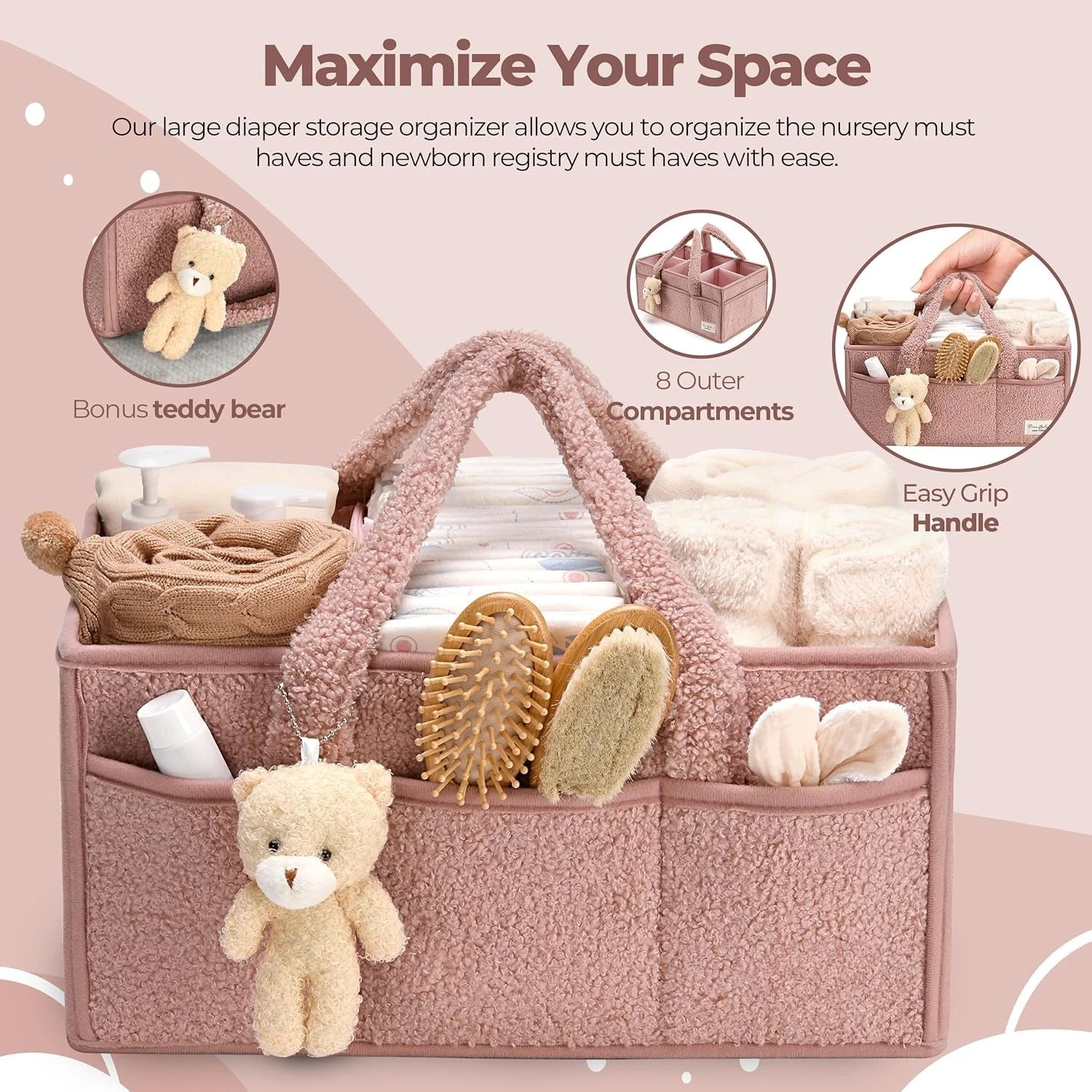 Diaper Caddy & Storage Bag