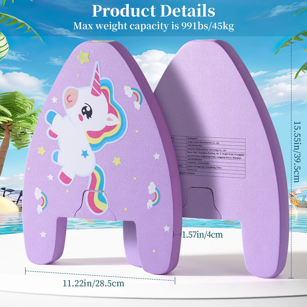 Cute Kids Swim Kickboard with Water Sprayer