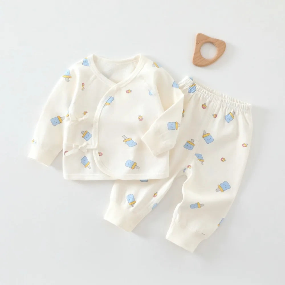 Baby Long Sleeve Cartoon Set | 0-6M