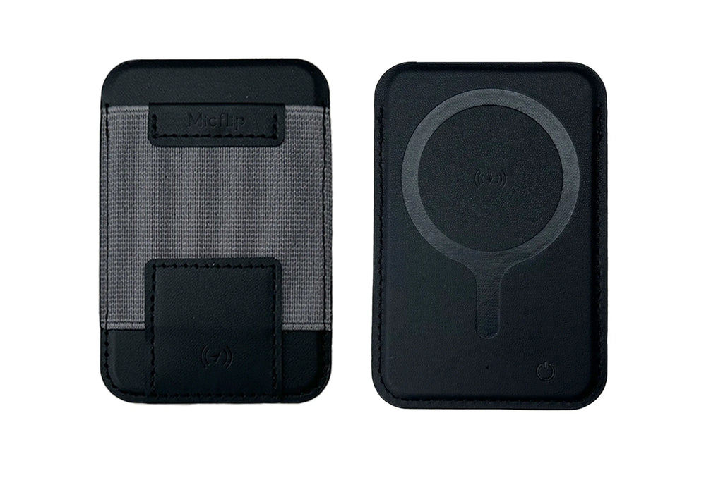 Trackable Magnetic Card Holder Leather Tracker Smart MagSafe Wallet Work with Find My Built in For iPhone 16/15/14 Series