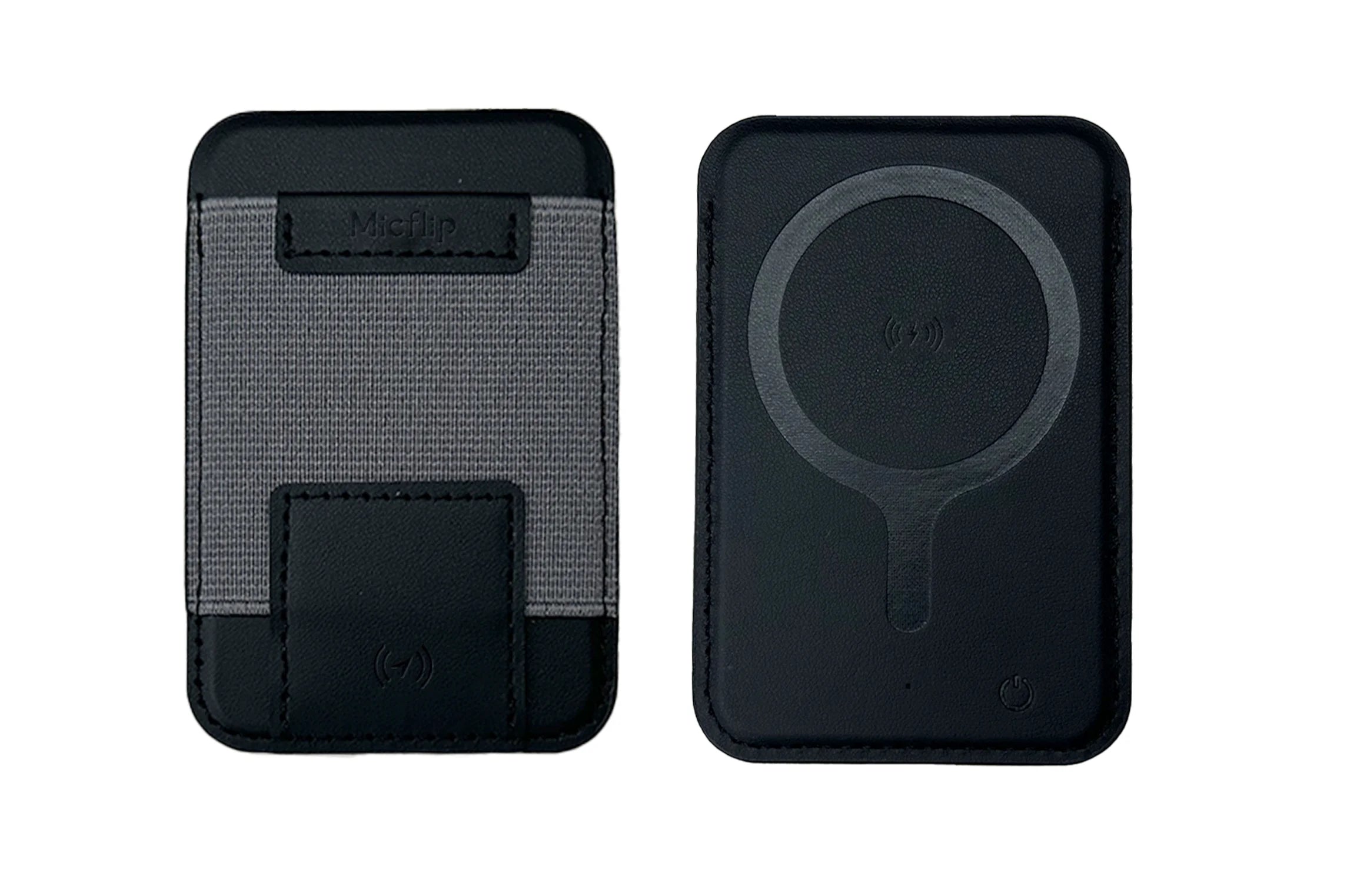 Trackable Magnetic Card Holder Leather Tracker Smart MagSafe Wallet Work with Find My Built in For iPhone 16/15/14 Series