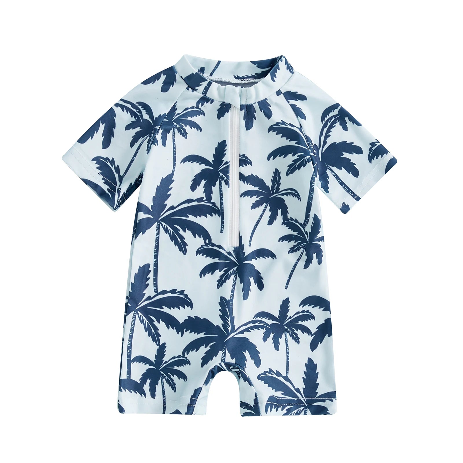 For Baby Boy & Girl Short Sleeve Swimsuit