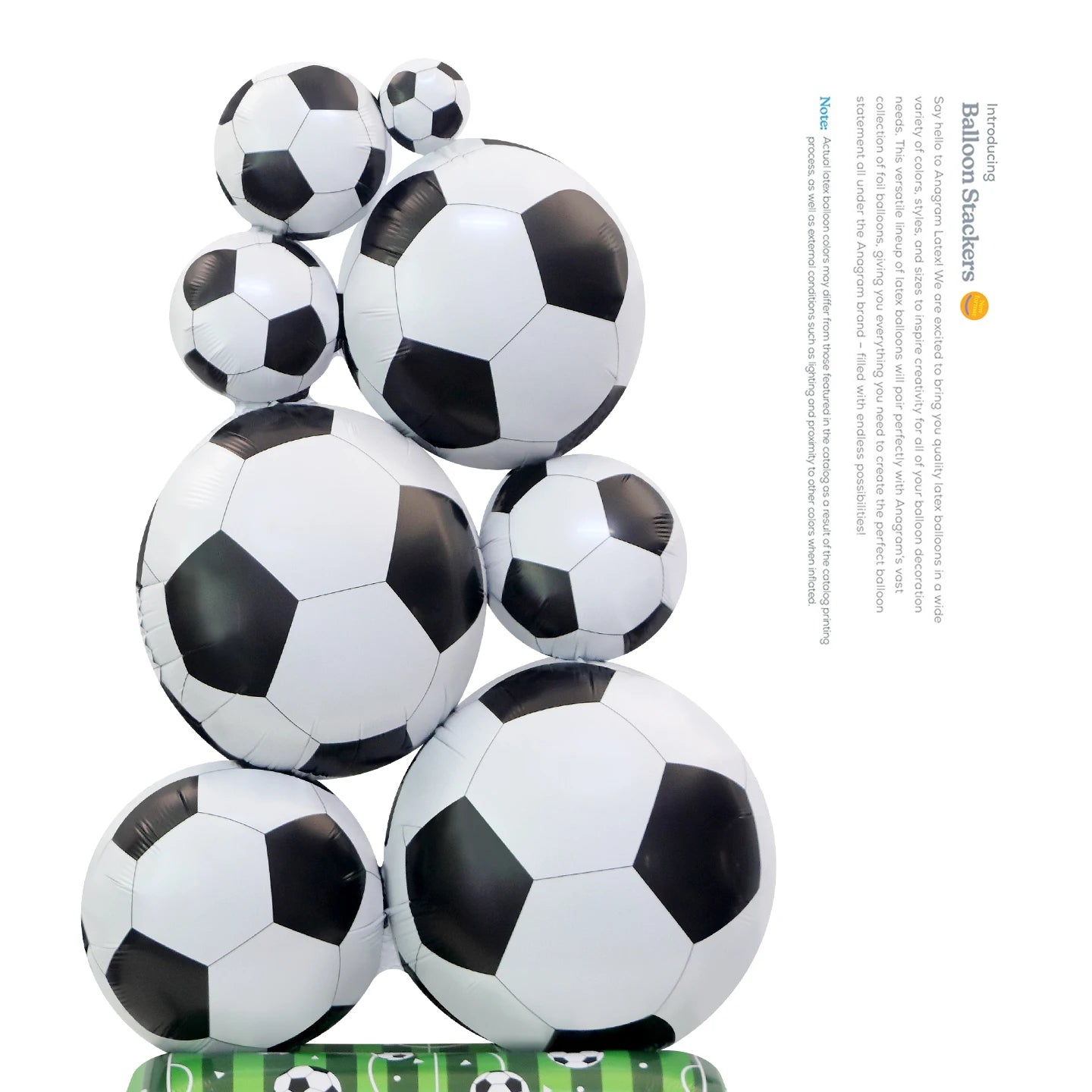 Birthday Party 4D Football Trophy Balloon.