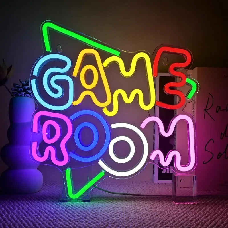 Game Zone Neon Decoration  LED well Light