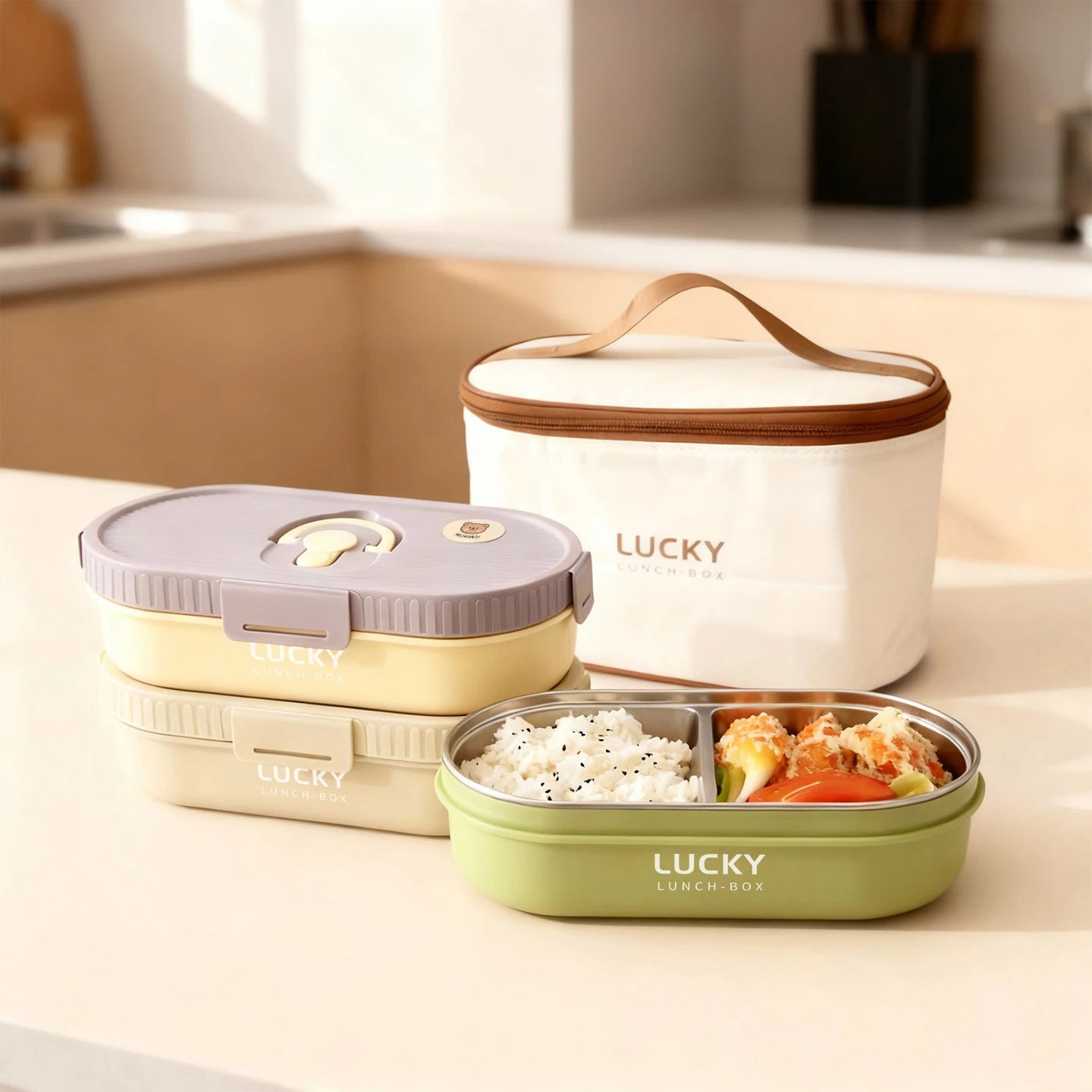 Heatable Stainless Steel Lunch box