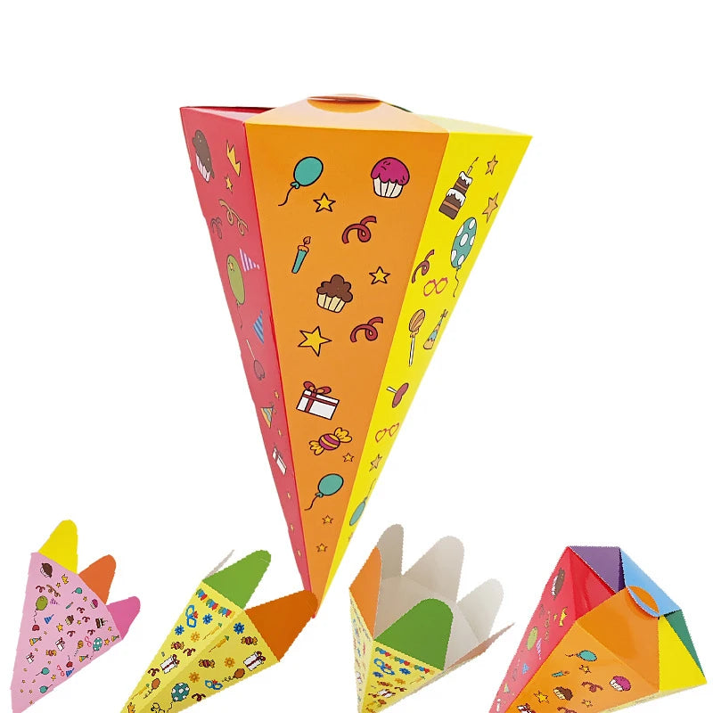 Cute Ice Cream Candy Boxes – Kids Birthday Party Favors (10/20PCS)
