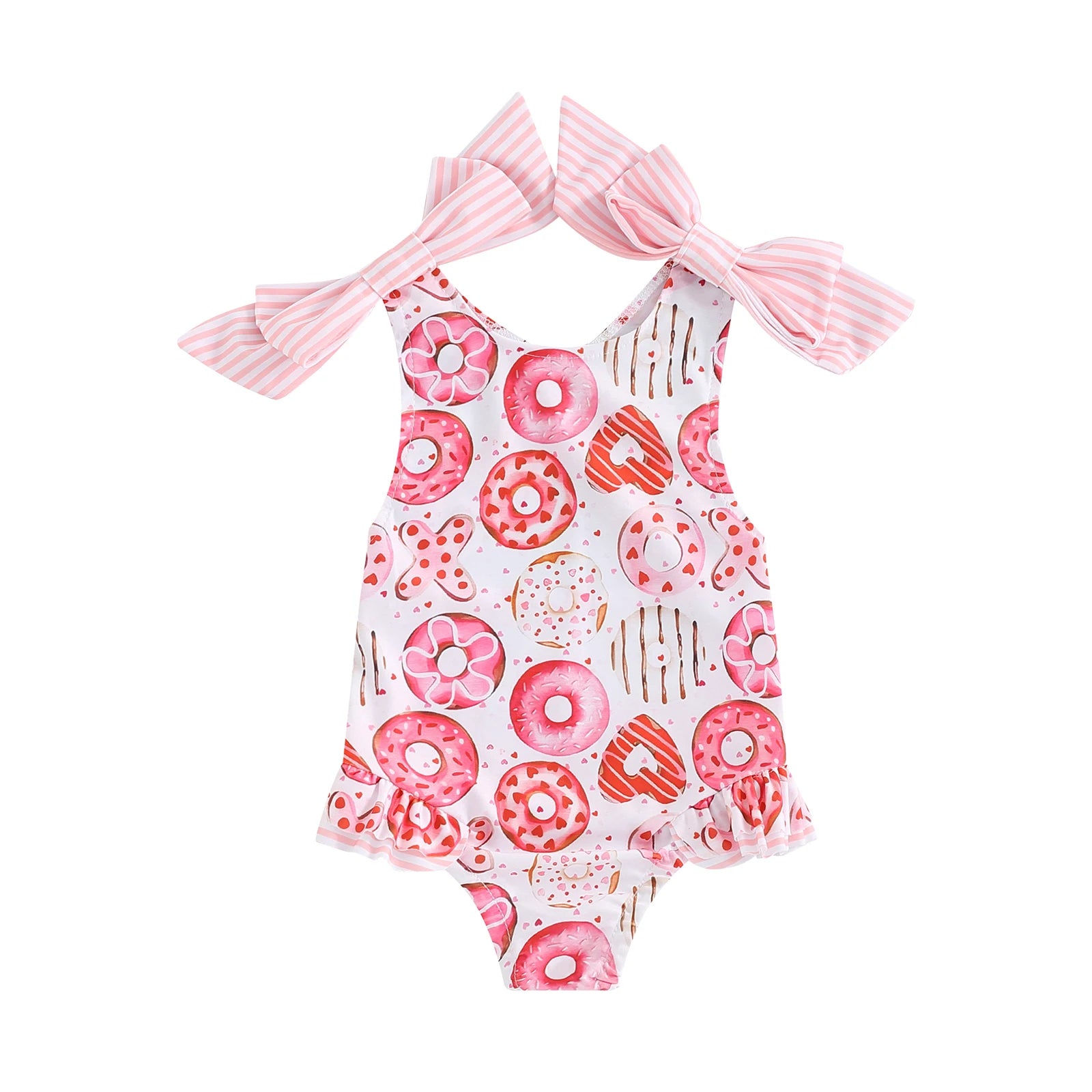 Little Girls Sleeveless bikini beach ,Cute Summer Swimwear
