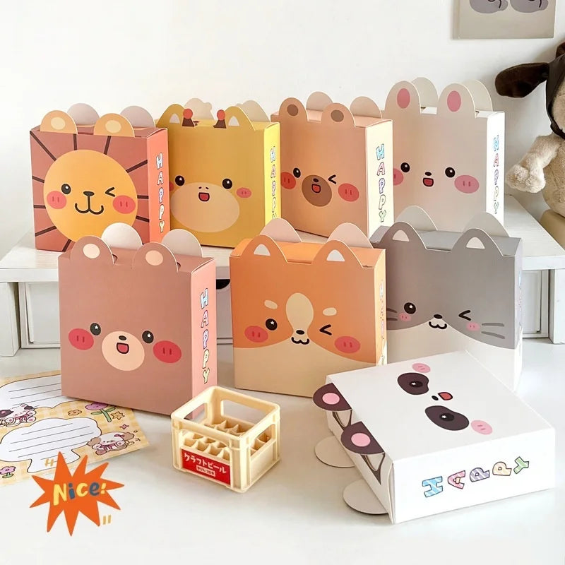 Cartoon Animal Snack & Candy Boxes – 20PCS